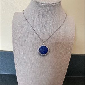 Swarovski Blue Pendant Necklace